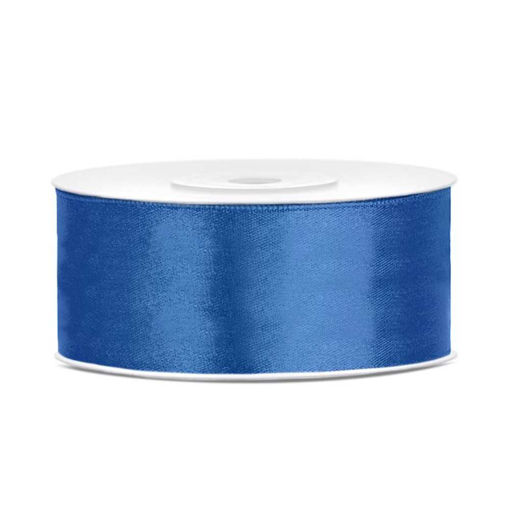 Picture of SATIN RIBBON ROYAL BLUE 25MM PER METRE